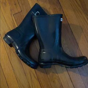 Hunter original short rain boots